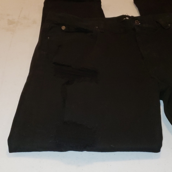 Seven for all mankind 7 black Jeans sz 31 - Picture 2 of 15